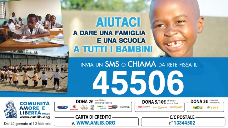 Una famiglia e una scuola per ogni bambino
